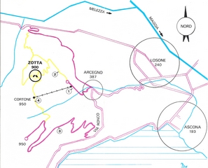 Ostello Zotta - Mappa